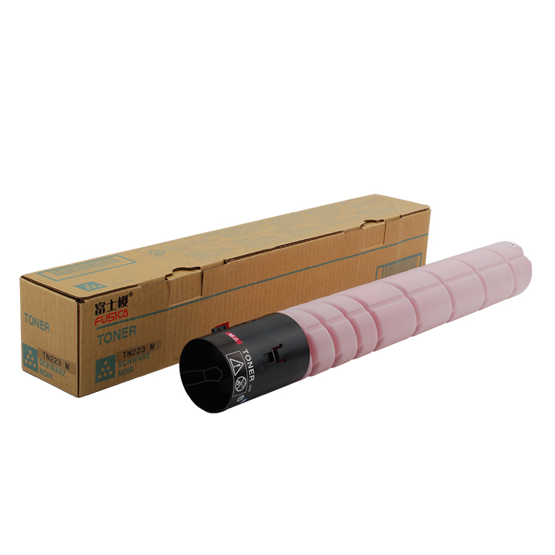 Fusica High Quality MTN223 BK/C/Y/M Color Laser Toner Cartridge for Bizhub C226/266/256 AD C225/265