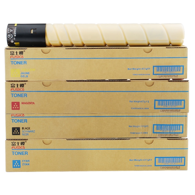 Fusica High Quality MTN216 BK/C/Y/M Color Laser Toner Cartridge for Bizhub c220/c280 AD288/368