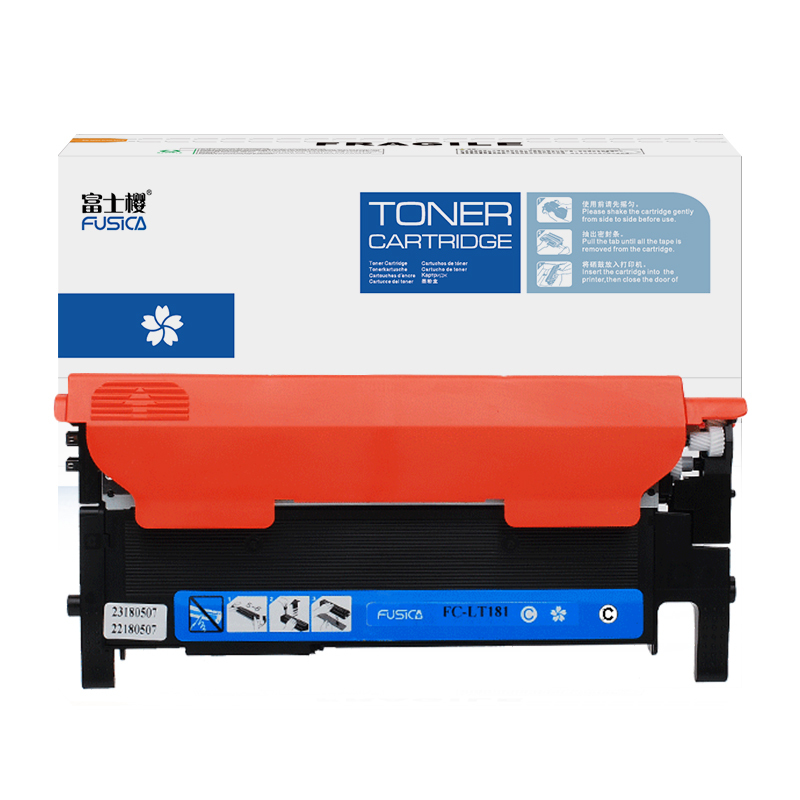 Fusica High Quality LT181 BK/C/Y/M Color Laser Toner Cartridge for CS1811