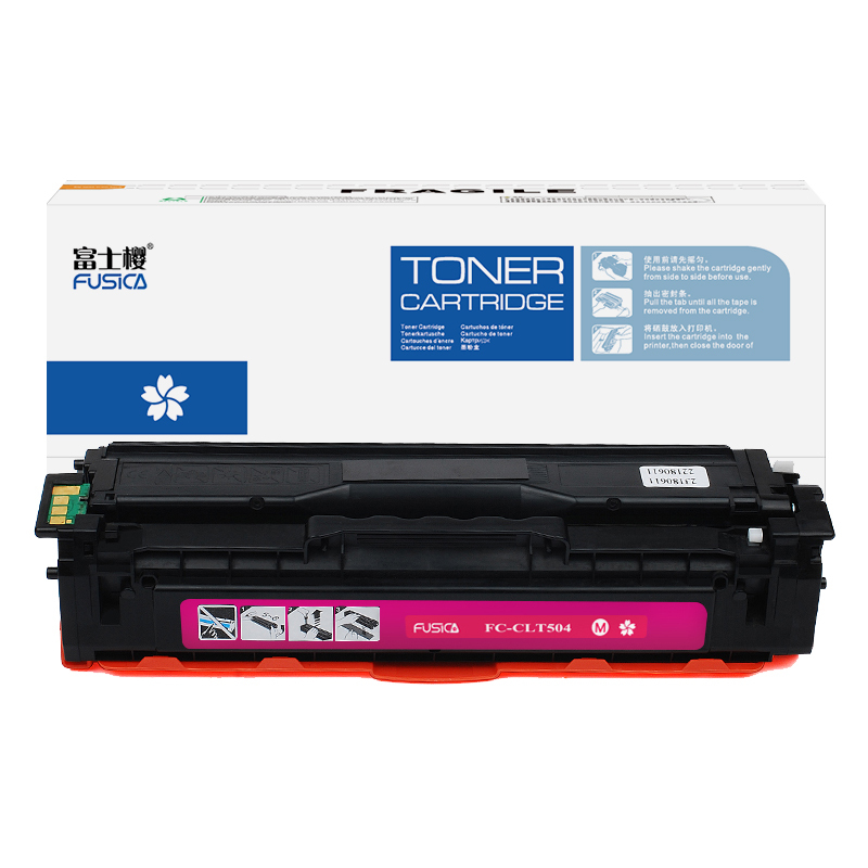 FUSICA Compatible Toner Cartridges CLT-504 CLT504 for Samsung Printer CLP-415 CLX-4195
