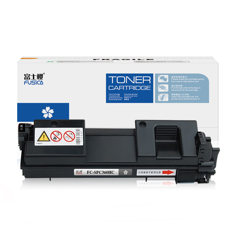FUSICA Toner cartridges original quality SPC360HC BK/C/Y/M color toner use for SPC360DNW/360SFNW