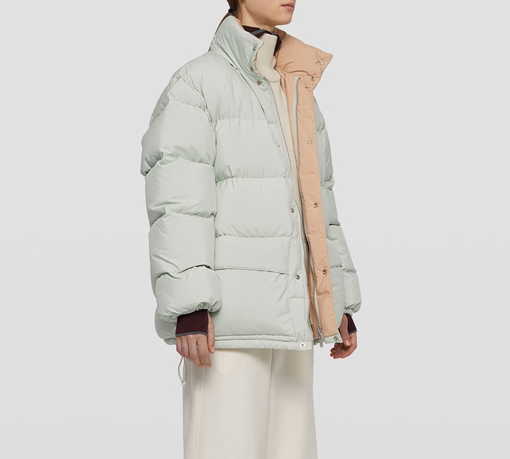 Thick Quilted Down Coat