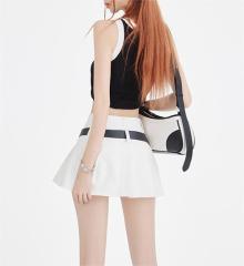 Spicy girl casual A-line pleated skirt