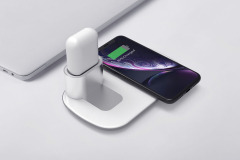 QI 10W 2 IN 1 WIRELESS CHARGING PAD