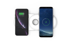 QI DUAL 10W 2 IN 1 WIRELESS CHARGING PAD