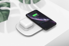 QI 10W 2 IN 1 WIRELESS CHARGING PAD