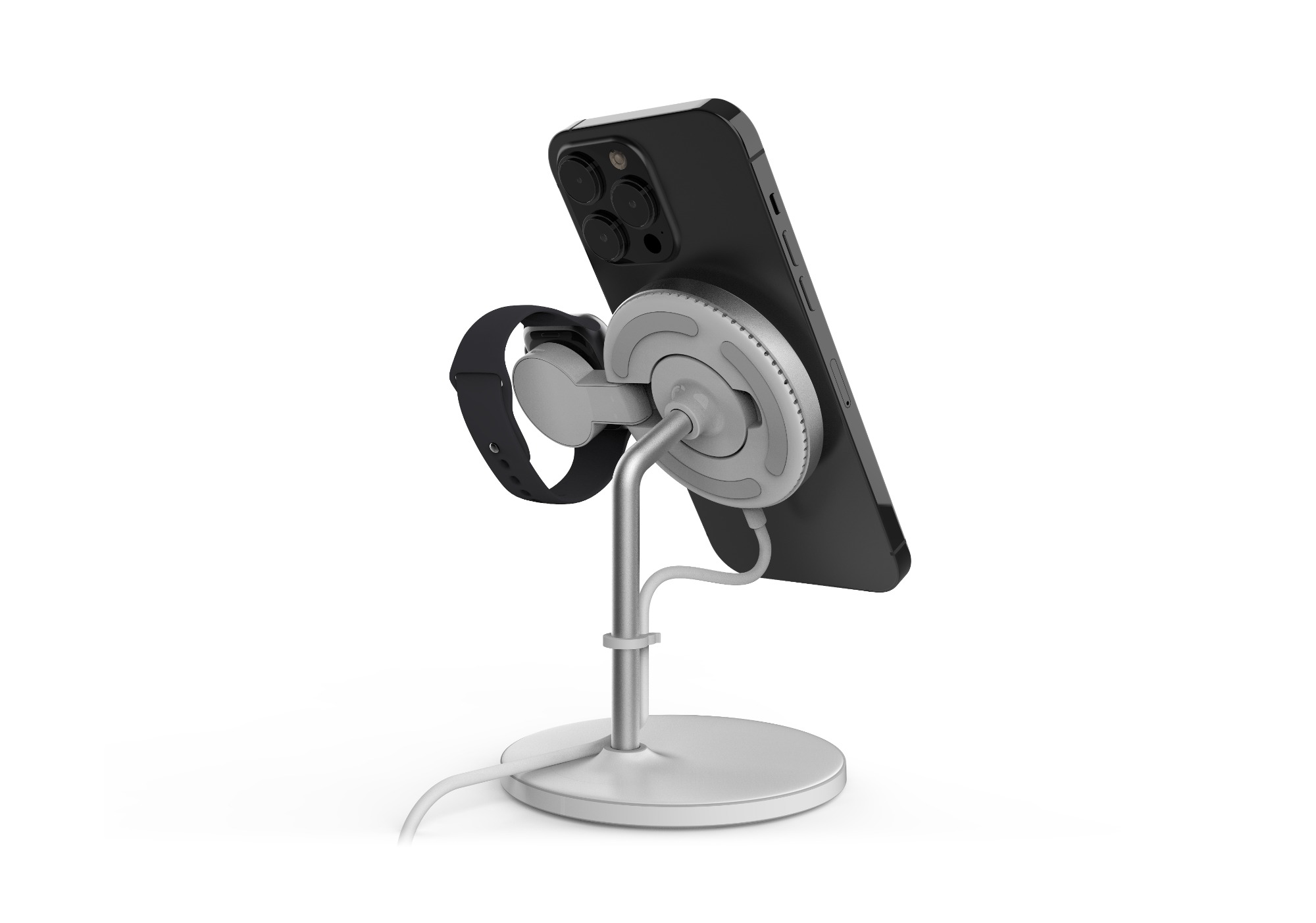 DETACHABLE 2 IN 1 MAGNETIC WIRELESS CHARGER