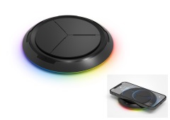 15W RGB Gaming QI Fast Wireless Charging Pad