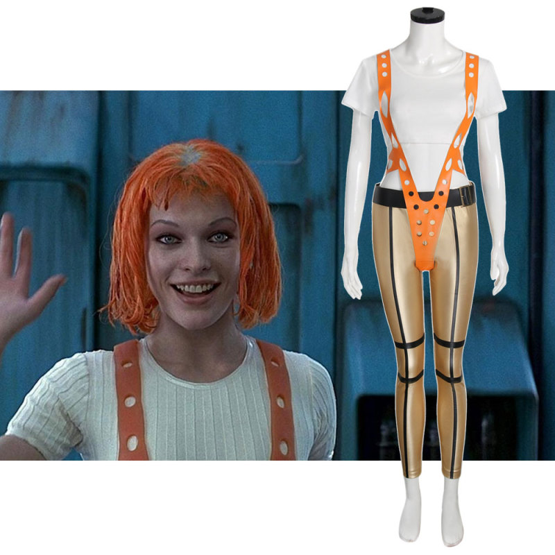 (Ready to Ship) The Fifth 5th Element Leeloo Cosplay Costume