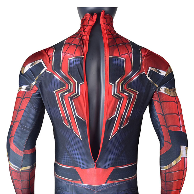 Avengers: Infinity War Iron Spider Spider-Man Cosplay Costume Adults Kids
