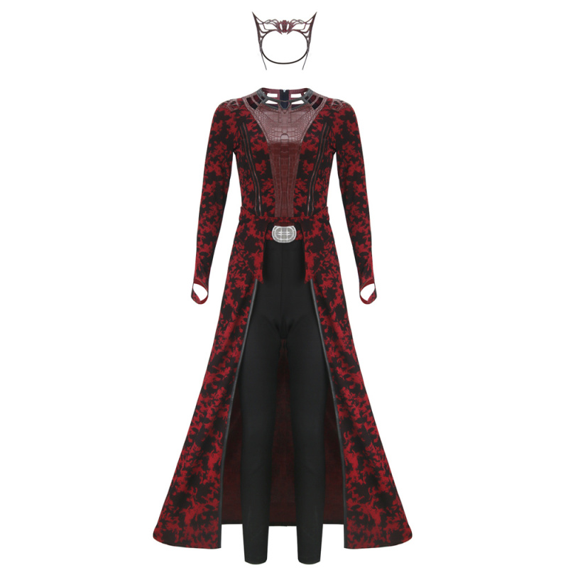 Doctor Strange Wanda Maximoff Scarlet Witch Cosplay Costume New Edition