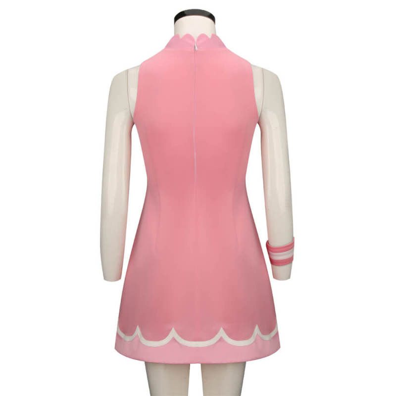 Princess Peach Tennis Dress Mario Tennis Aces Cosplay Costume