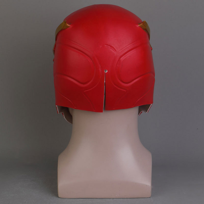 The Flash Movie Latex Mask Barry Allen Cosplay Prop