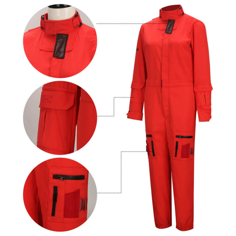Guardians of the Galaxy Vol. 3 Team Uniform Red Cosplay Costume for Women