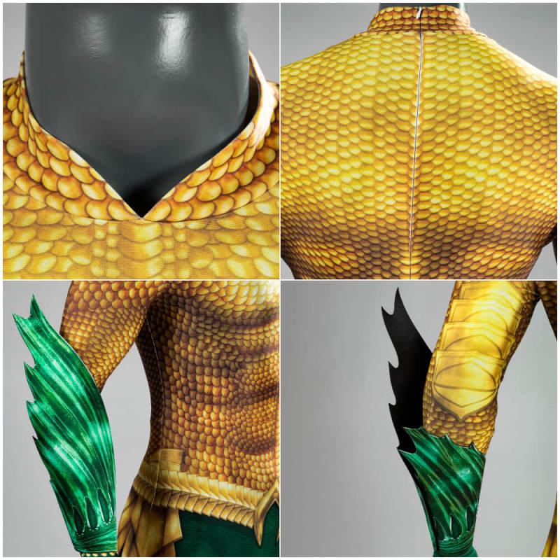 Aquaman and the Lost Kingdom Arthur Curry Stealth Suit Cosplay Costume