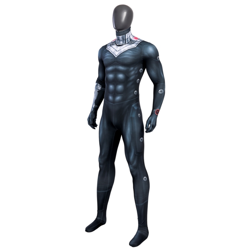 Aquaman and the Lost Kingdom Black Manta Jumpsuit Cosplay Costume