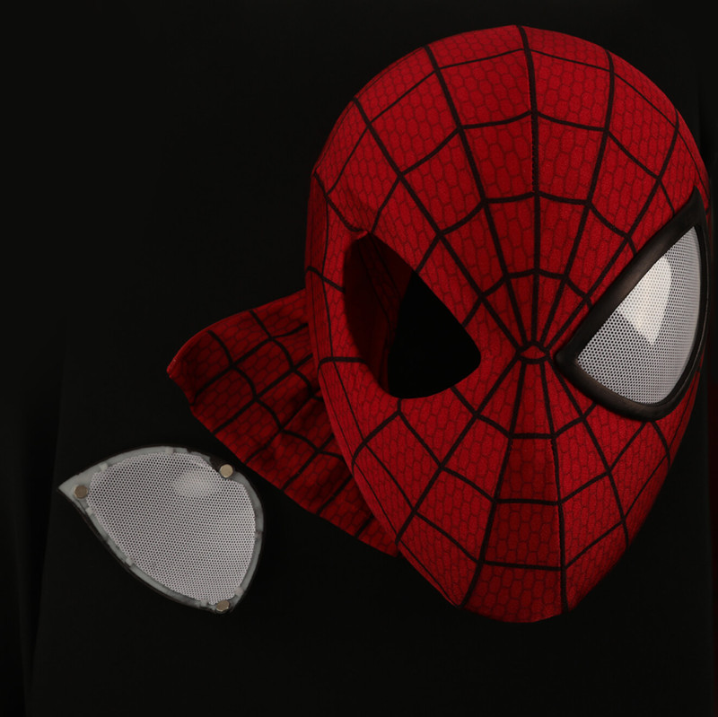 The Amazing Spider-Man 2 Peter Parker Cosplay Mask with Face Shell Hallowcos