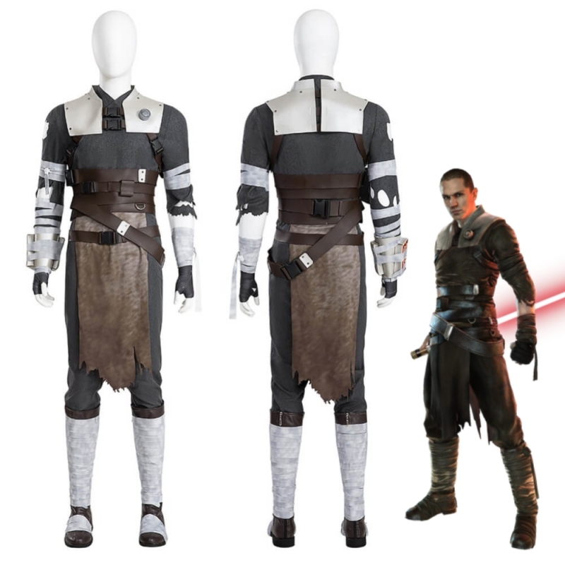 Galen Marek Starkiller Cosplay Costume Star Wars: The Force Unleashed Hallowcos