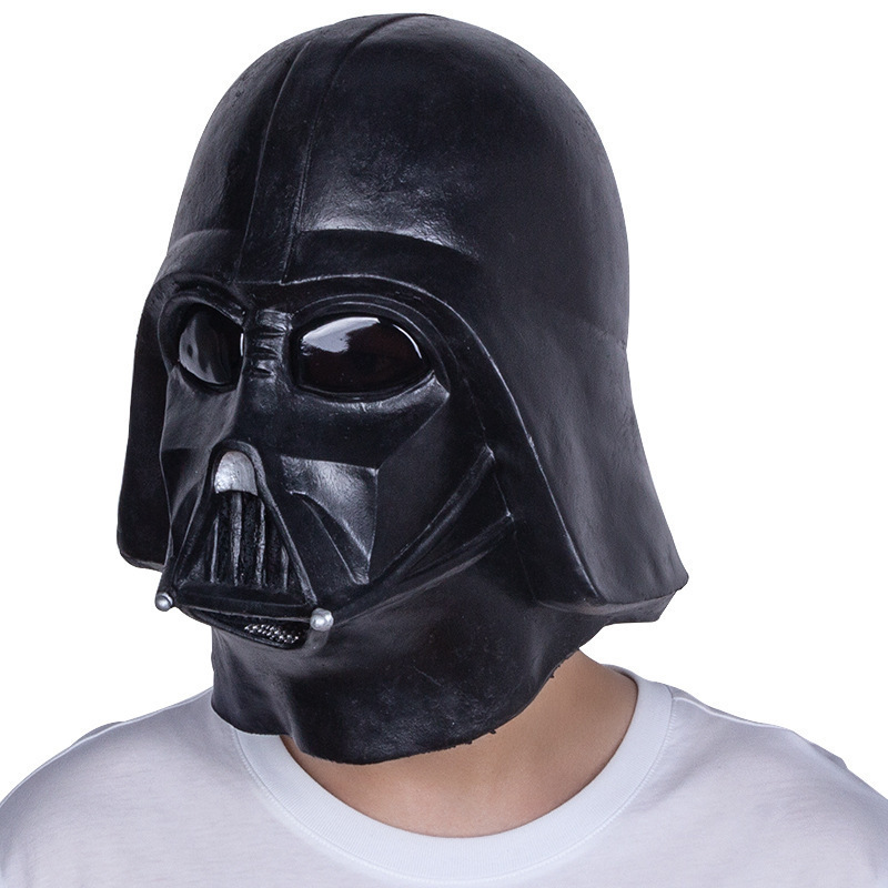 Darth Vader Latex Mask Star Wars  Anakin Skywalker Cosplay Props Hallowcos