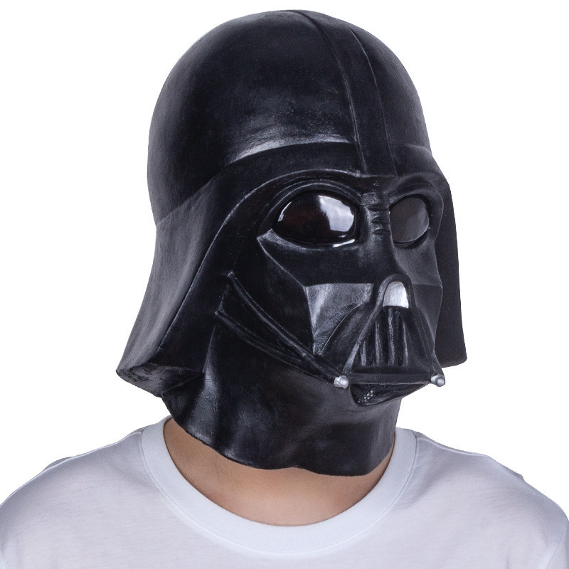 Darth Vader Latex Mask Star Wars  Anakin Skywalker Cosplay Props Hallowcos