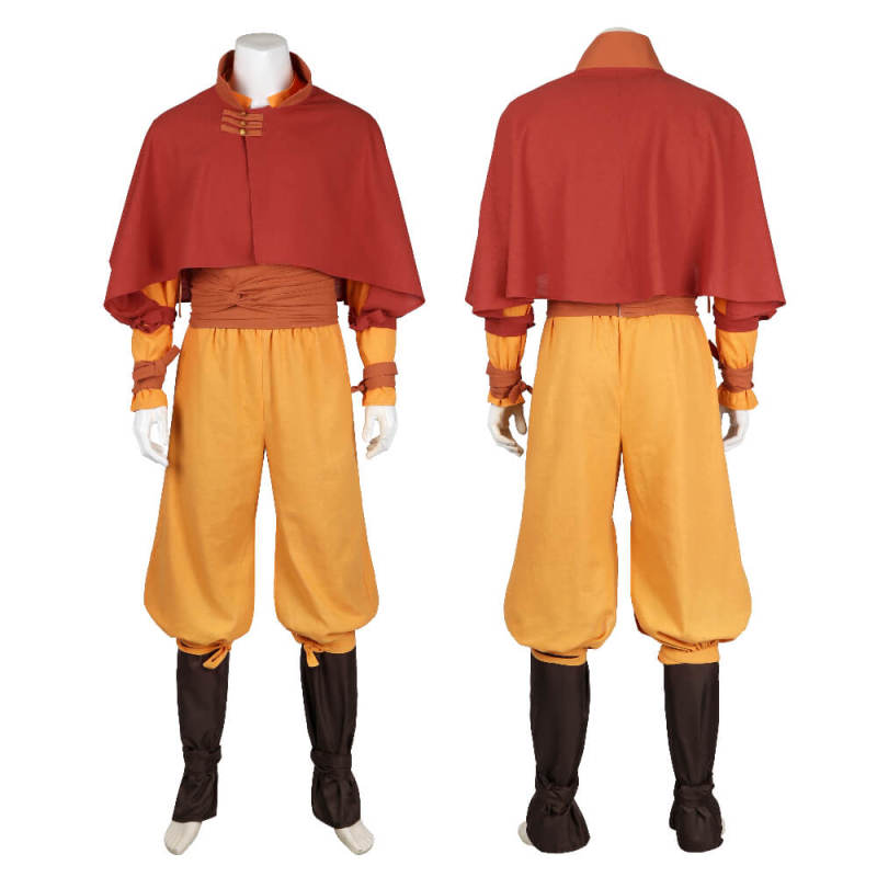 Avatar: The Last Airbender Aang Cosplay Costume Hallowcos