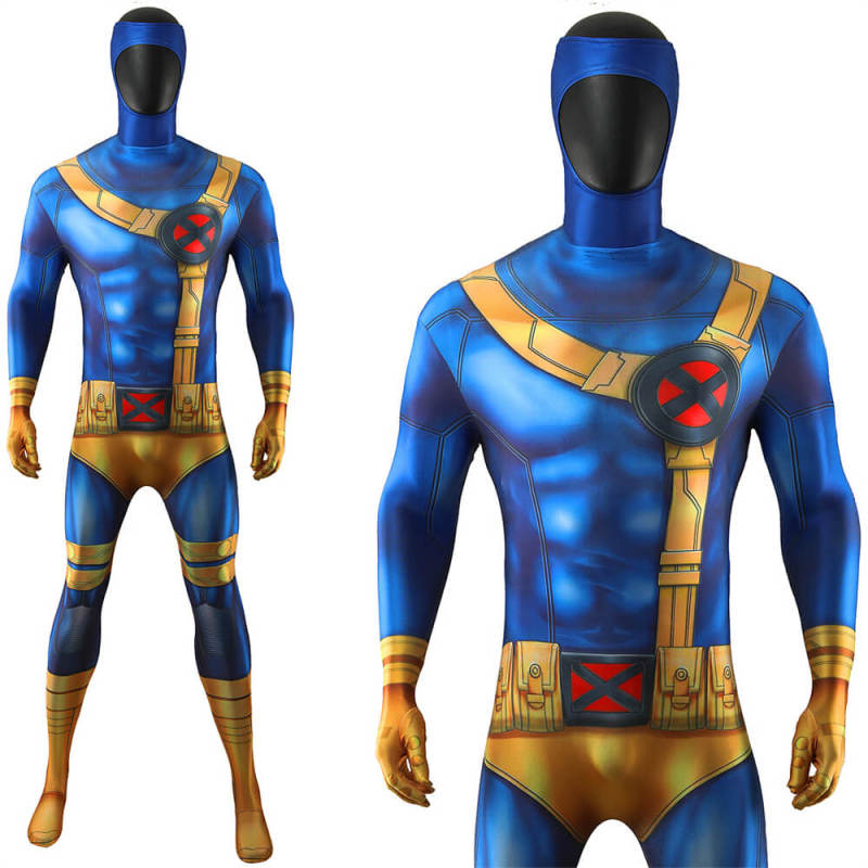 X-Men 97 Cyclops Cosplay Costume for Adults Kids Hallowcos