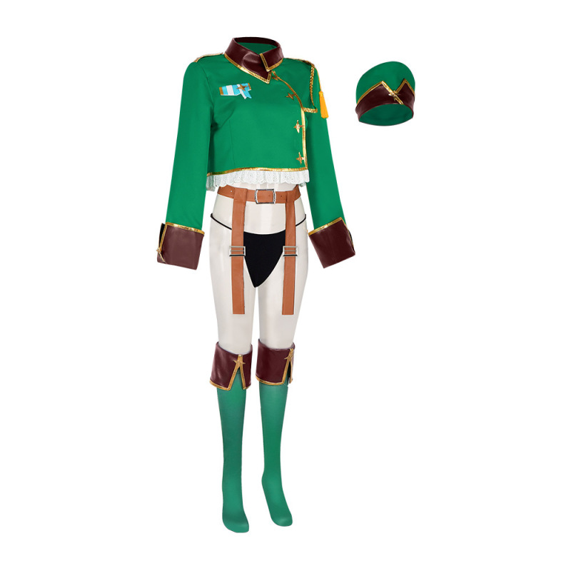 Gushing over Magical Girls Araga Kiwi Cosplay Costume Hallowcos