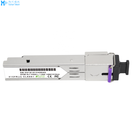 PON Module PX20+++ 8.0 dbm 1.25G EPON OLT 20KM SC Optical Transceiver