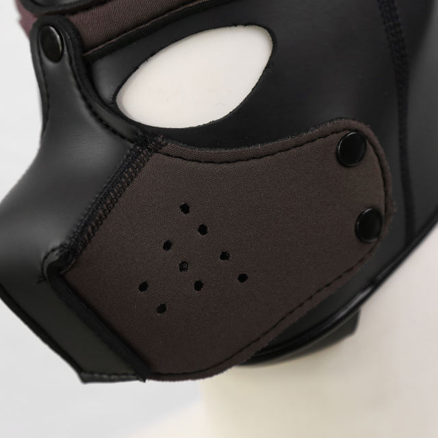 Dog Mask (Black&Brown)