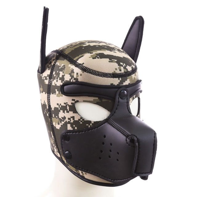 Dog Hood (Black&Camo)