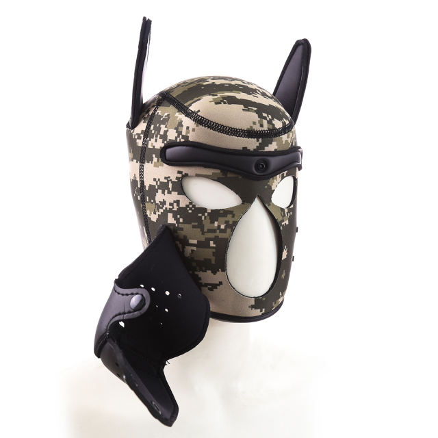 Dog Hood (Black&Camo)