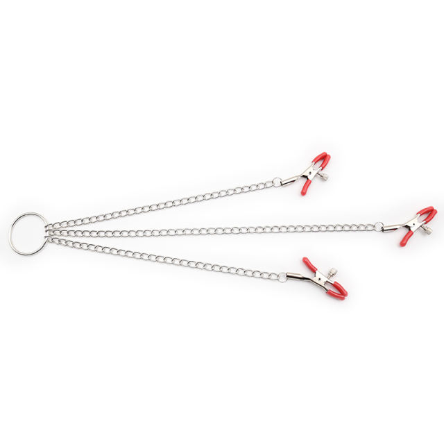 Nipple Clamps  3pcs  (Red)
