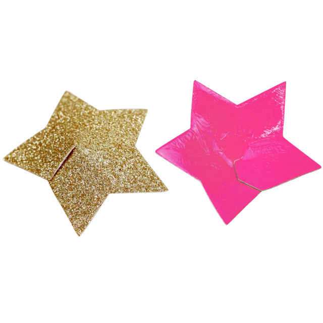 Nipple  Covers Golden + Pink