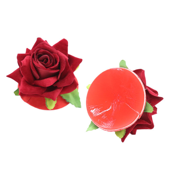 Nipple  Covers Rose  Red