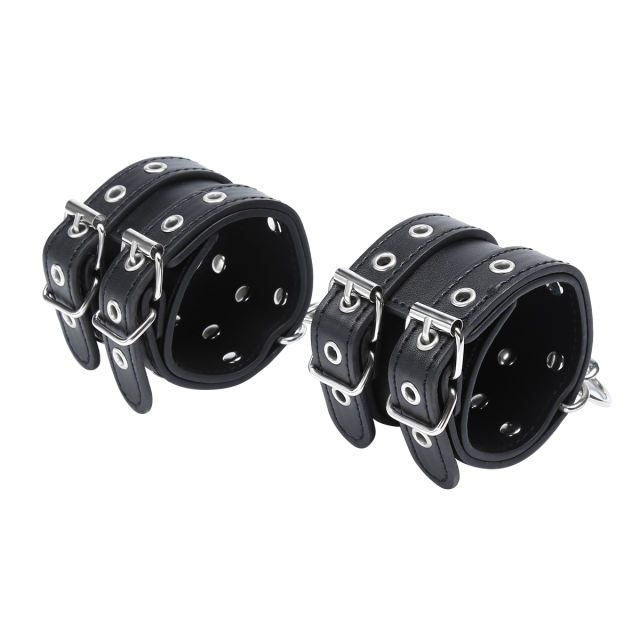 Leather wrist ankle restraints