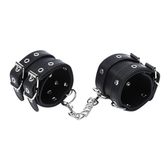 Leather wrist ankle restraints