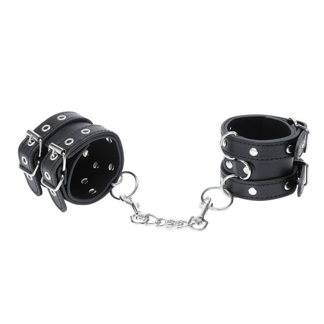 Leather wrist ankle restraints