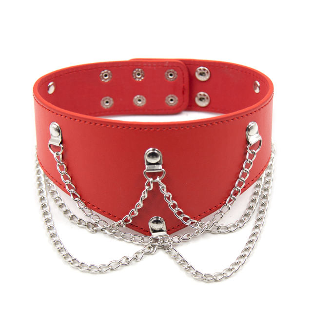 Collar With Decorate Chain
