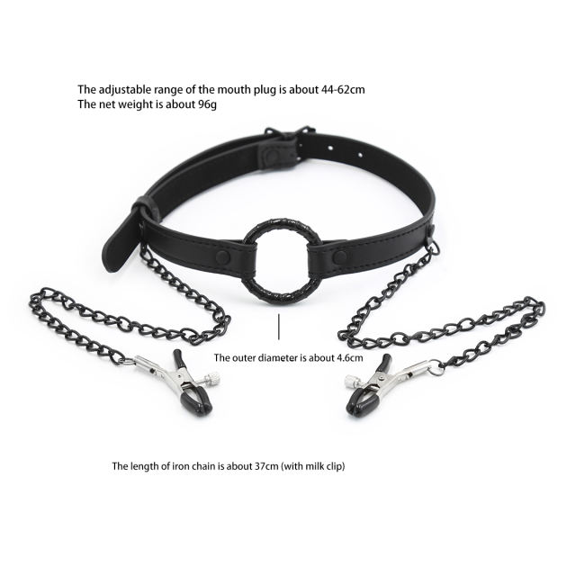 Ring Gag With Clamps