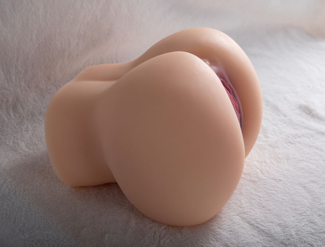 Round buttock true Cave - Real Person Turnover Mold
