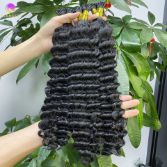 10A Deep Wave I-TIP Haarverlängerung Remy Hair Weave