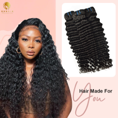 RX-B 10A Deep Wave ▪ Human Hair Real Hair Pieces Wholesale Bundles