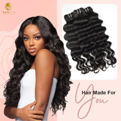 14A Loose Deep Wave Hair Bundles Can Be Dyed And Restyled