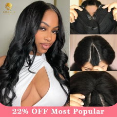 Straight U-part No Lace Wigs Soft And Beauty Remy Human Hair