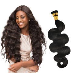 Body Wave 10a Raw Hair I Tip Human Hair Extensions