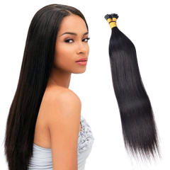10A Deep Curly I-Tip Hair Extension El mejor cabello humano virgen para ti