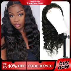 Loose Deep Wave 13x4 HD Lace Frontal handmade wig Deep Parting High Quality Wigs Pre Plucked with Baby Hair