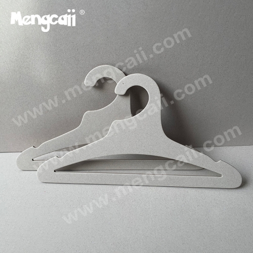 Manufacturers customize natural color paper hangers eco friendly cardboard hangers degradable clothing accessories printing paper hangers
