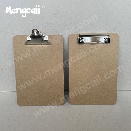 Manufacturer custom environmental degradable A4 paper board clip FSC writing pad A3 sketch butterfly clip writing board clip