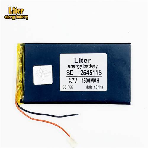 3.7V,1500mAH 2545118 BIHUADE polymer lithium ion / Li-ion battery for model aircraft,GPS,mp3,mp4,cell phone,speaker,bluetooth